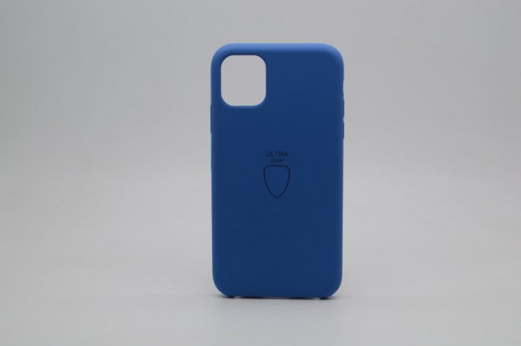 UltraCover – Silikonový obal – barevný - Typ: iPhone 11 Pro, Barva: Modrá